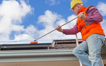 Hakin soft wash roof cleaning